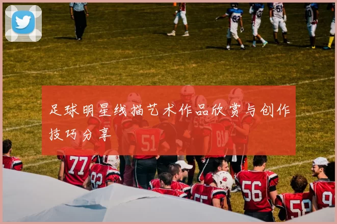 足球明星线描艺术作品欣赏与创作技巧分享